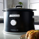 Calphalon Digital Saut Slow Cooker Dark Stainless Steel